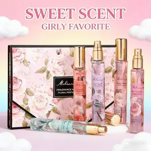 Mother's Day Gifts for Women, Floral Fragrance Mist Gift Set, Party Perfume Spray, Everyday Body Mist, Soft & Romantic Scent, Birthday Present