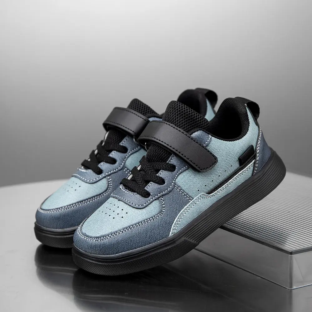 Kids' Colorblock Casual Trainers, Soft Comfortable Sporty Sneaker Trainer for Boys & Girls, Unisex All-Season Design, Casual Low Top, Sporty Chic