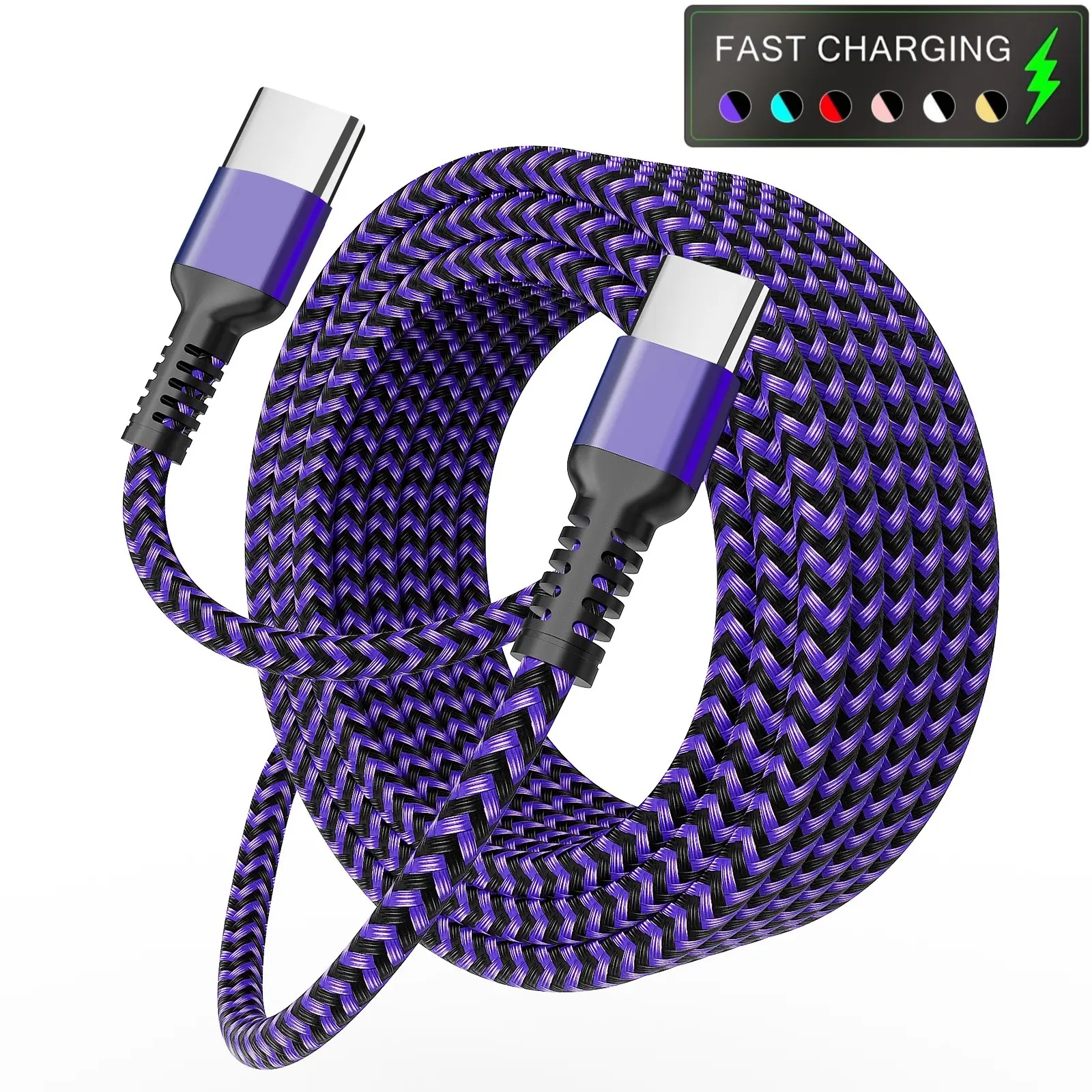 Fast-Charging 100W Max Type-C Charger, Compatible with Samsung S23/S22/S21 and More, Ideal for iPhone 15/16/17, Universal USB-C Charger for Cellphone, Smartphone and Electronic Devices