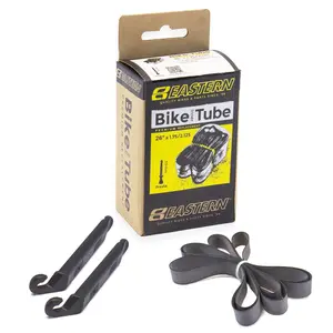 26" Presta Valve Bicycle Tube Repair Kit (1-Pack) - 33mm Valve Length, Cycling Tube Repair Component for Sports & Outdoor Use