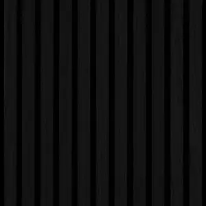 Noir Oak Acoustic Slat Panel Sample 94.5"