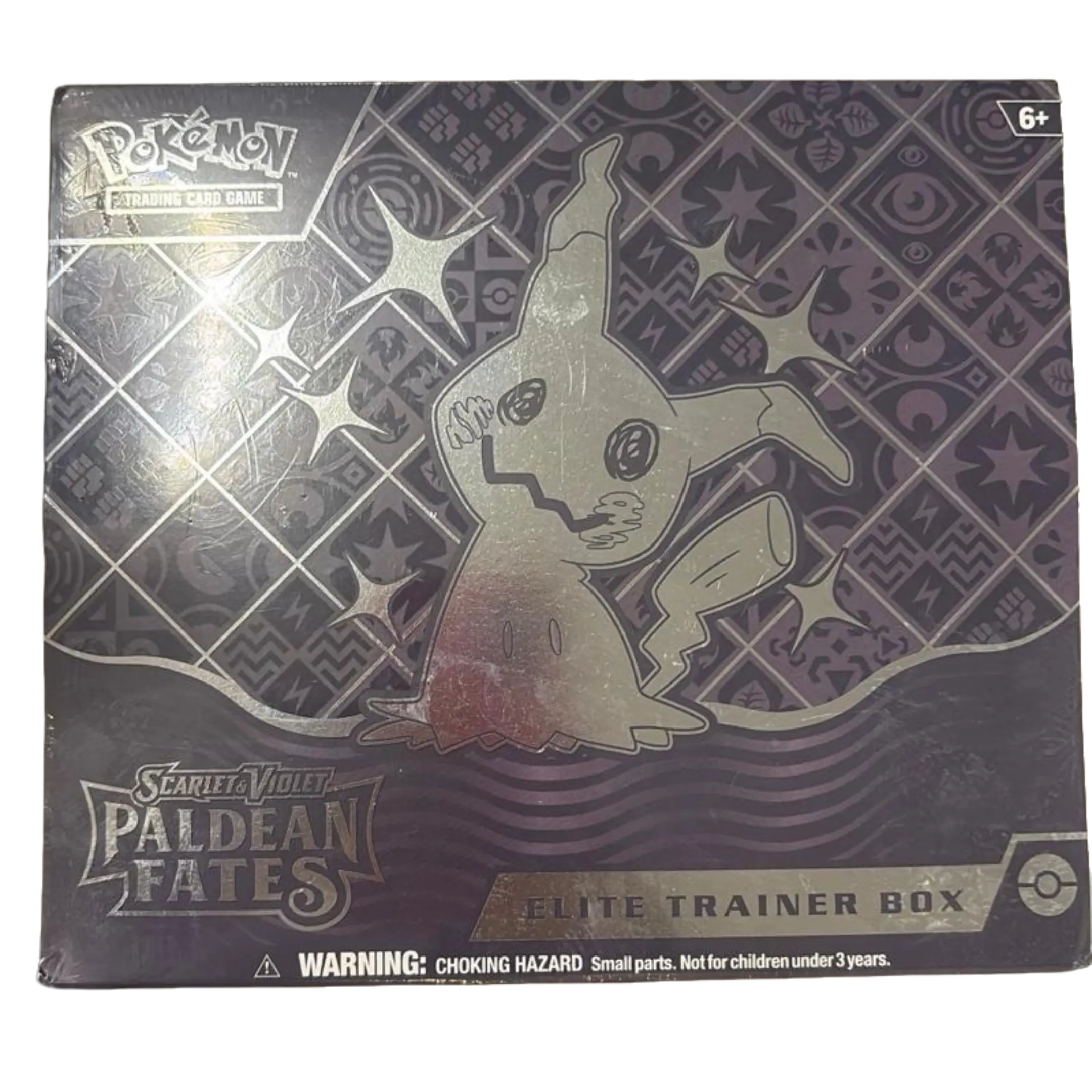 Scarlet and Violet Paldean Fates Elite Trainor Box