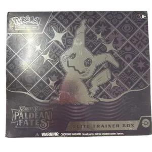 Scarlet and Violet Paldean Fates Elite Trainor Box