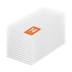 VEVOR 14 Pack Polycarbonate Greenhouse Panels, 2' X 4' X 0.16'' Roof Panels Sheets, Waterproof UV Protected Corrugated Plastic Roofing, Impact Resistance Clear Roofing Sheets for Greenhouse/Garden