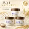 【Buy 1 Get 2 Free】Rice Moisturizing Cream, Korean Face Cream with Rice & Ceramide Extract Lifts & Firms Skin, Deeply Nourishes & Soothes, Strengthens Skin Barrier, Anti-Wrinkle Face Moisturizer for All Skin Types — 1.76 OZ