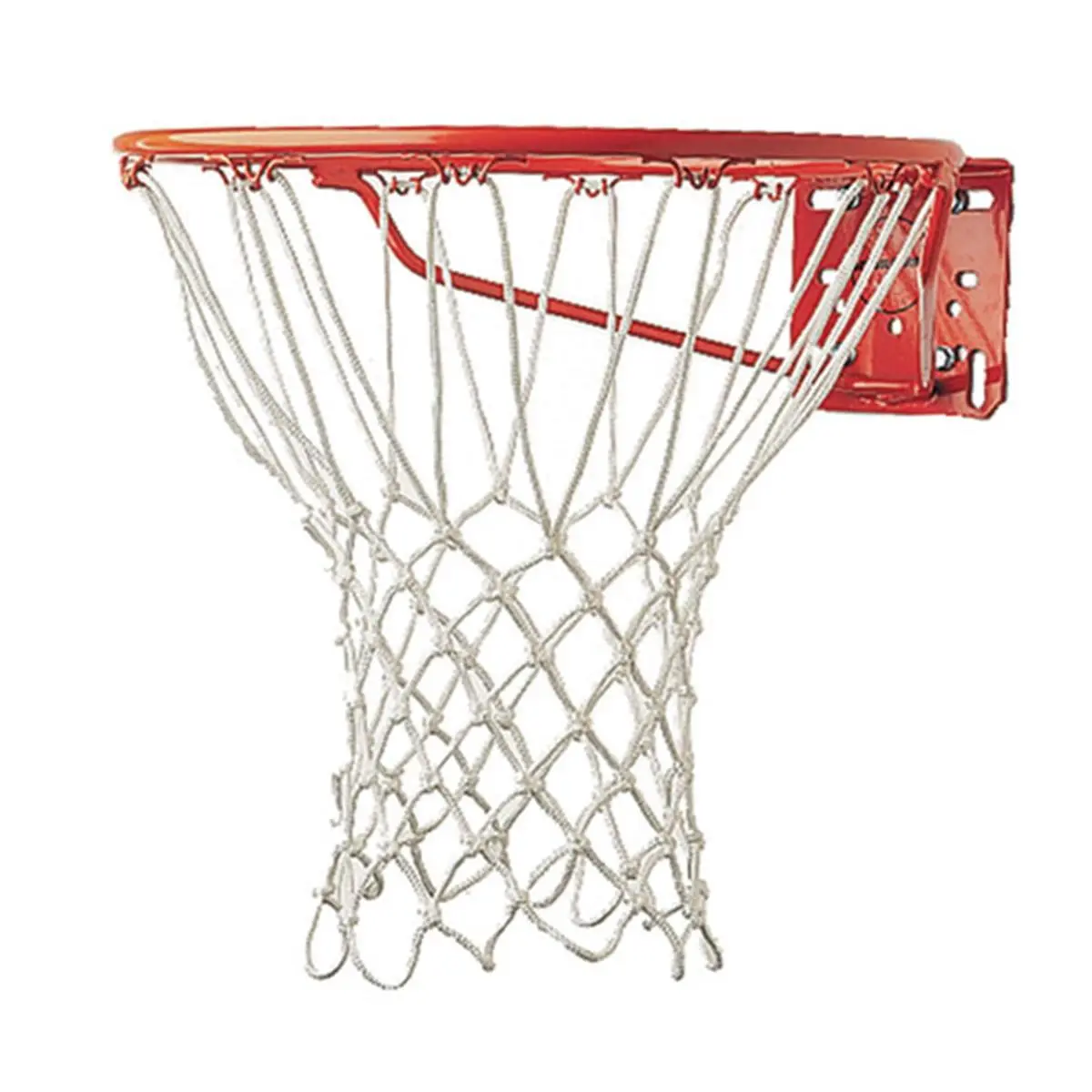 CHAMPION Professional Basketball Net, 6mm Heavy-Duty Braided Nylon with Non-Whip Action, 228g White, for Indoor and Outdoor Hoops, Fitness Enthusiast, Game Play