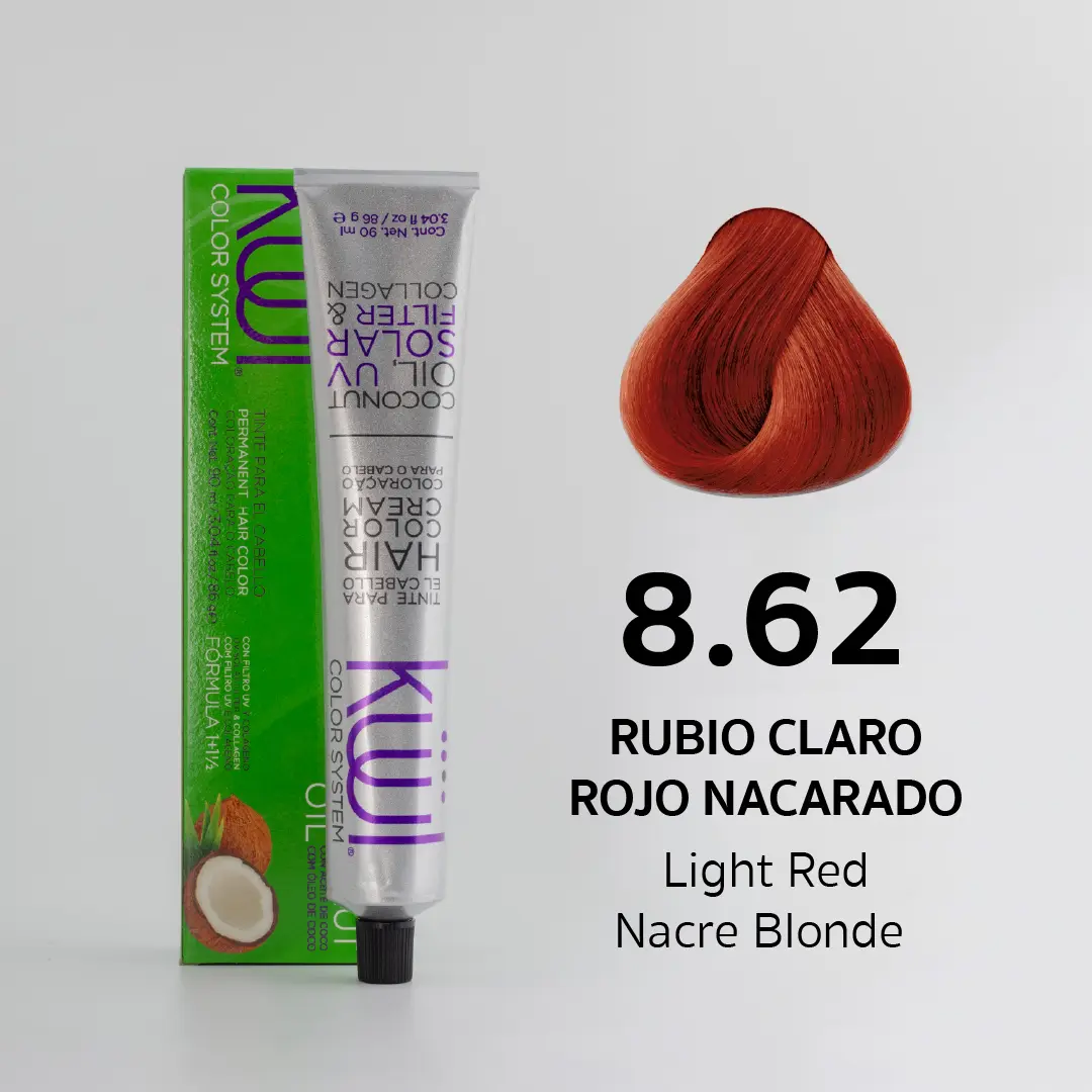 8.62 - Light Red Nacre Blonde