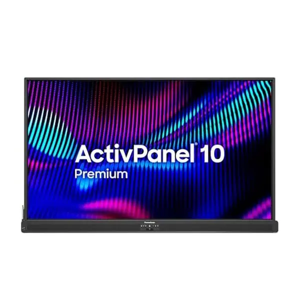 Promethean AP10-B75-NA-1 75 in. ActivPanel 10 Premium High Specification Digital Whiteboard for Office or Classroom, 4K UHD
