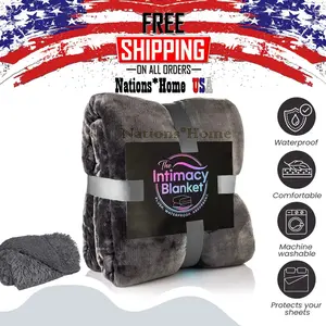 Waterproof Blanket for Intimacy Sofa Bed Protector Cover Plush & Absorbent 50x60