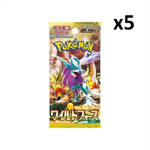 [JP] Pokemon Wild Force SV5K Booster Pack - Scarlet & Violet Series - Japanese - 5 Pack Lot