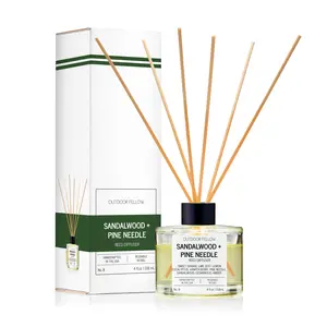 SANDALWOOD + PINE NEEDLE CANDLE AND REED DIFFUSER BUNDLE