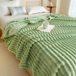 【DealsforYouDay】Summer Lightweight Blanket Queen Size - Cozy & Breathable Blankets for Bed,Couch,Travel,Office, Cooling Throw Blankets for Hot Sleepers & Night Sweat,Perfect Gift Ideal,Sage Green