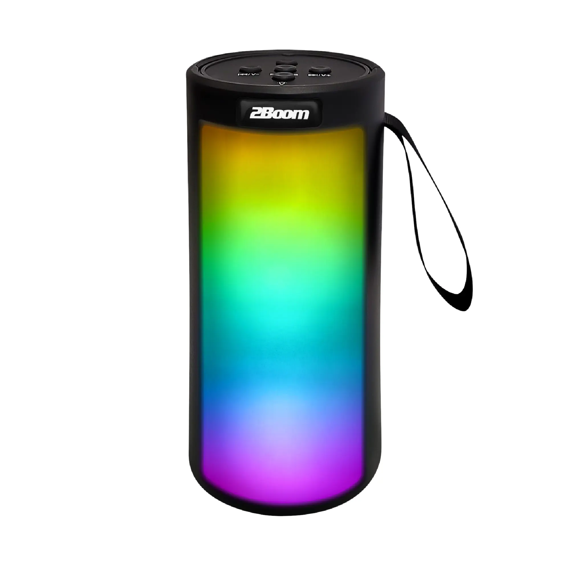 Fisher LED Wireless Speaker for Phones & Tablets Multicolor Music Sound System