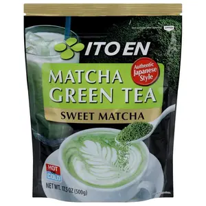 Ito En Matcha Green Tea, Sweet Powder, 17.5 Ounce (Pack of 1), Sweetened Green Tea Powder