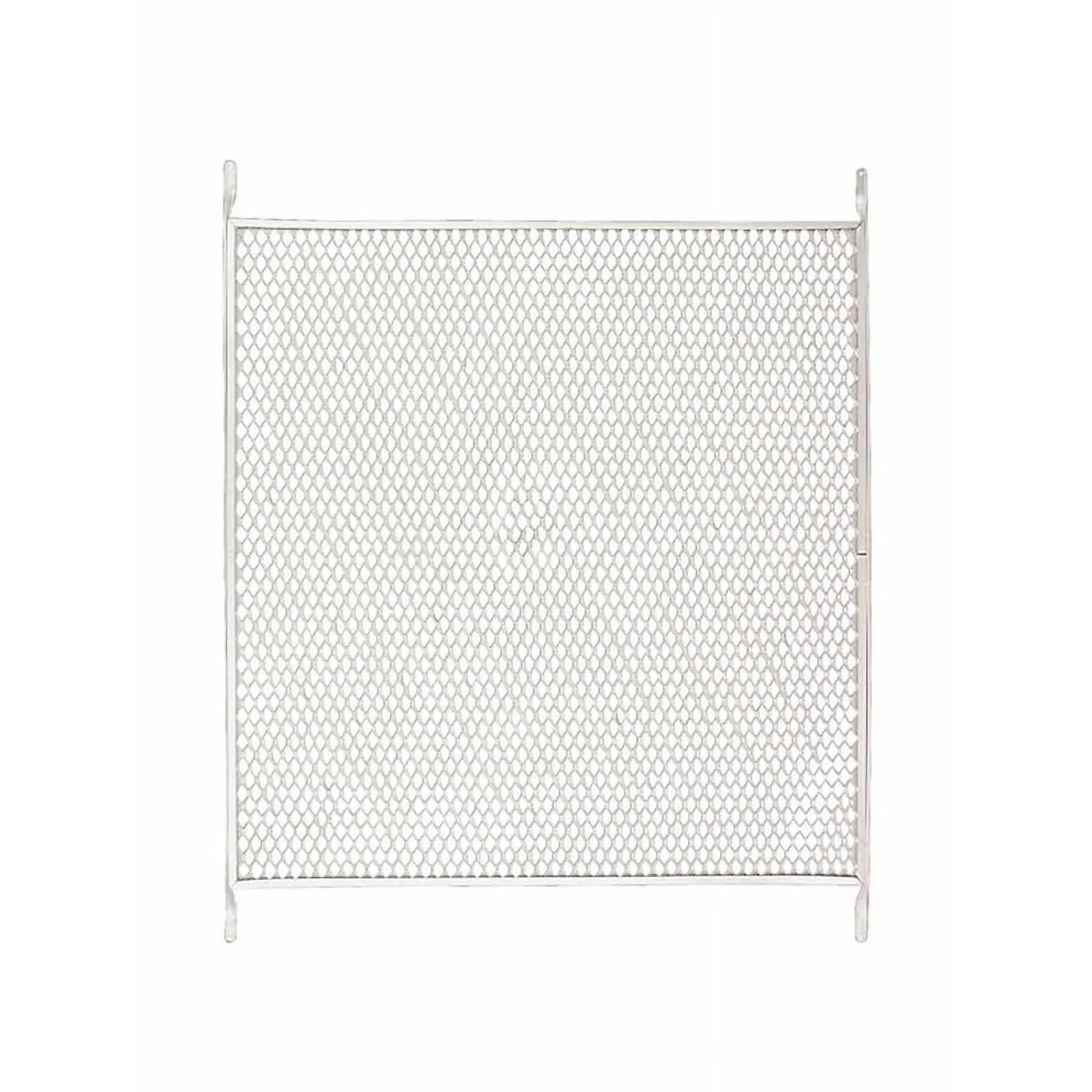 White Patio Door Grille, 36x30 in, Modern, High Quality Material, Made with High Quality Material, for Home Needs