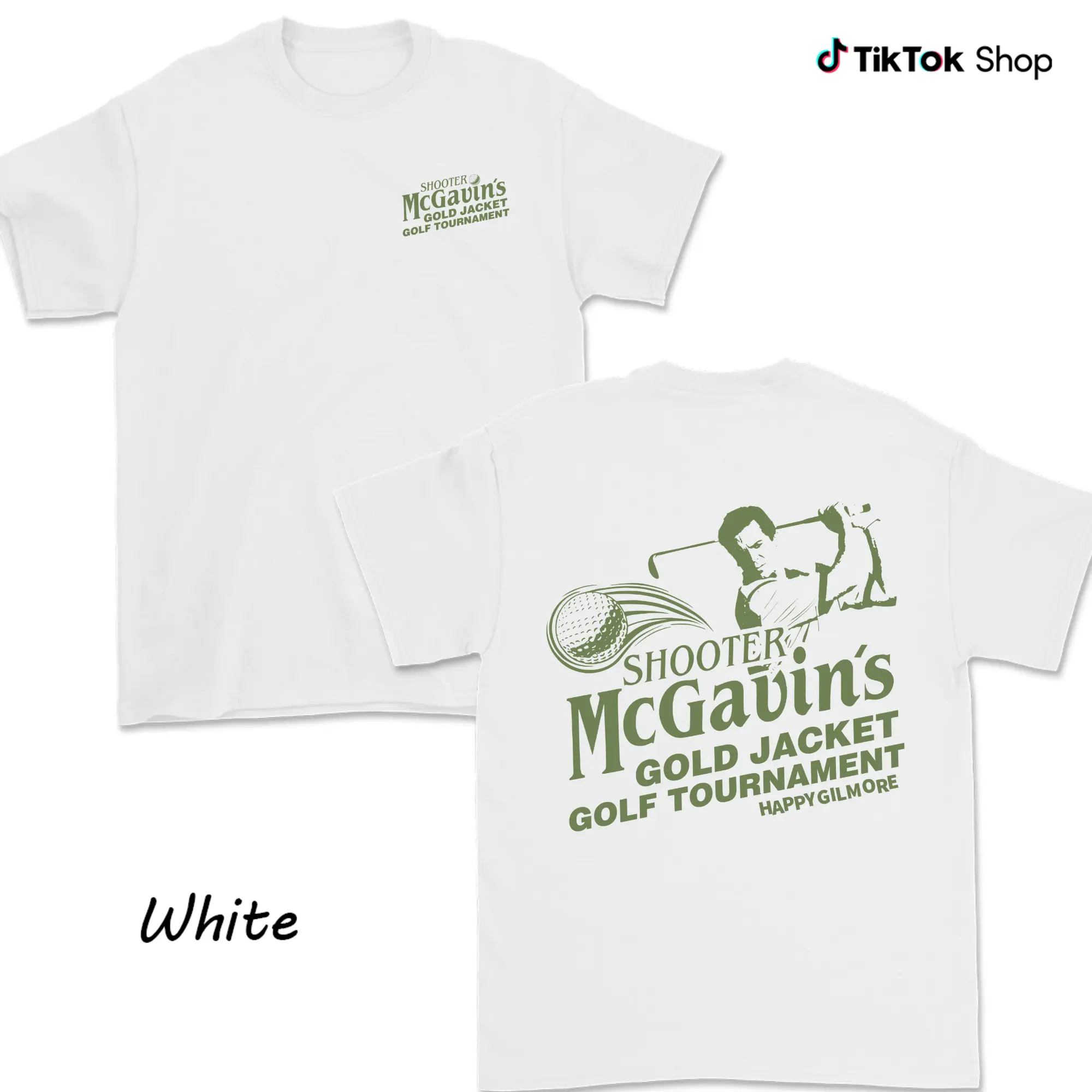Shooter McGavin Gold Jacket Shirt For Men For Women, Funny Golf Movie Tee, Happy Gilmore Parody, Unisex Cotton