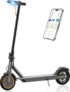 Aovowheel Electric Scooter for Adults, Folding E Scooter with 350W/500W Motor 16/24 Mph Top Speed, Max 19-23 Miles Long Range, 8.5''/10''/14''Tires Commuting Scooters with Dual Brakes System, APP
