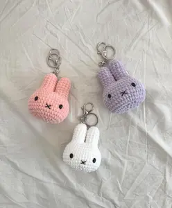 Loppy Puff - Voodoo Doll Crochet: Halloween Keychain Amigurumi, Car Charm Hanger