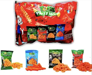 Totis Party Mix, 4 Different Chip's Flavors, Crispy Snack - 22 PK mexican candy Sweet Crunchy