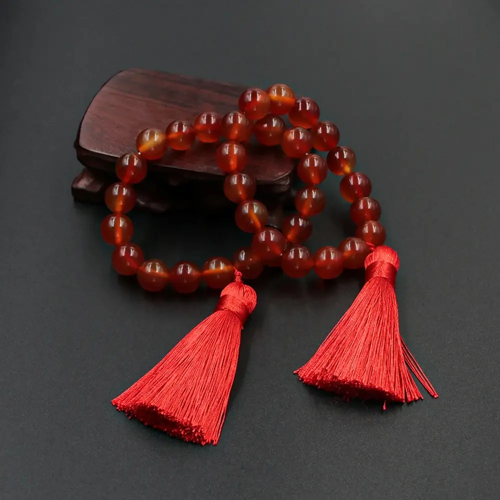 Anime Cosplay Retro Red Beaded Bracelet, Fashion Jewelry Accessory for Women