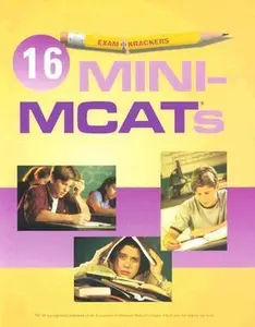USED-Examkrackers 16 Mini Mcat's (EXAMKRACKERS MCAT MANUALS) by Jonathan Orsay (Paperback)