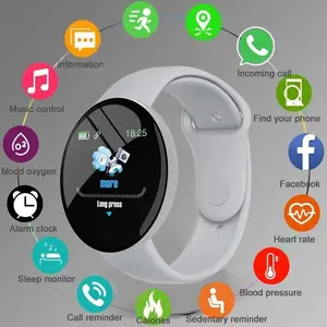 2026 New Smartwatch Multiple Sports Modes Call Information Reminder Circular Color Screen Photo Taking Music Smart Bracelet