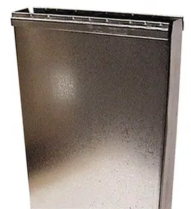 Made in USA Galvanized Duct Stack - 2-1/4" ID, 10x60", Standard Gauge, Part Number 15221600