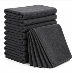 10-Pack Thick Microfiber Magic Cleaning Cloths, Lint-Free Streak-Free Reusable Rags, Absorbent for Windows, Mirrors, Car (Home Supplies for Kitchen & Bathroom)