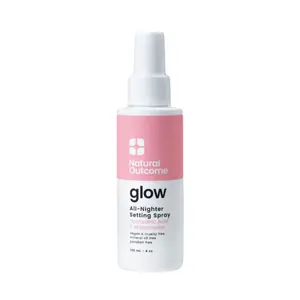 Natural Outcome Glow  All Nighter Setting Spray 4oz 4oz