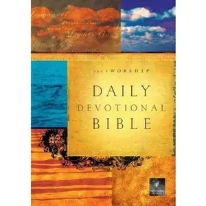 USED-iWorship Daily Devotional Bible: New Living Translation by iworship (Hardcover)