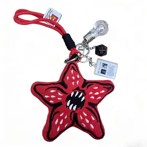 Stranger Things Demogorgon Plush Keychain Doll Can Be Hung on Bags as a Gift for Friends