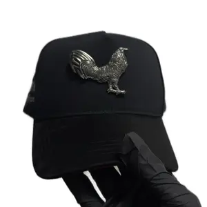 GORRA DEL GALLO - PARA NIÑOS, Color negro
