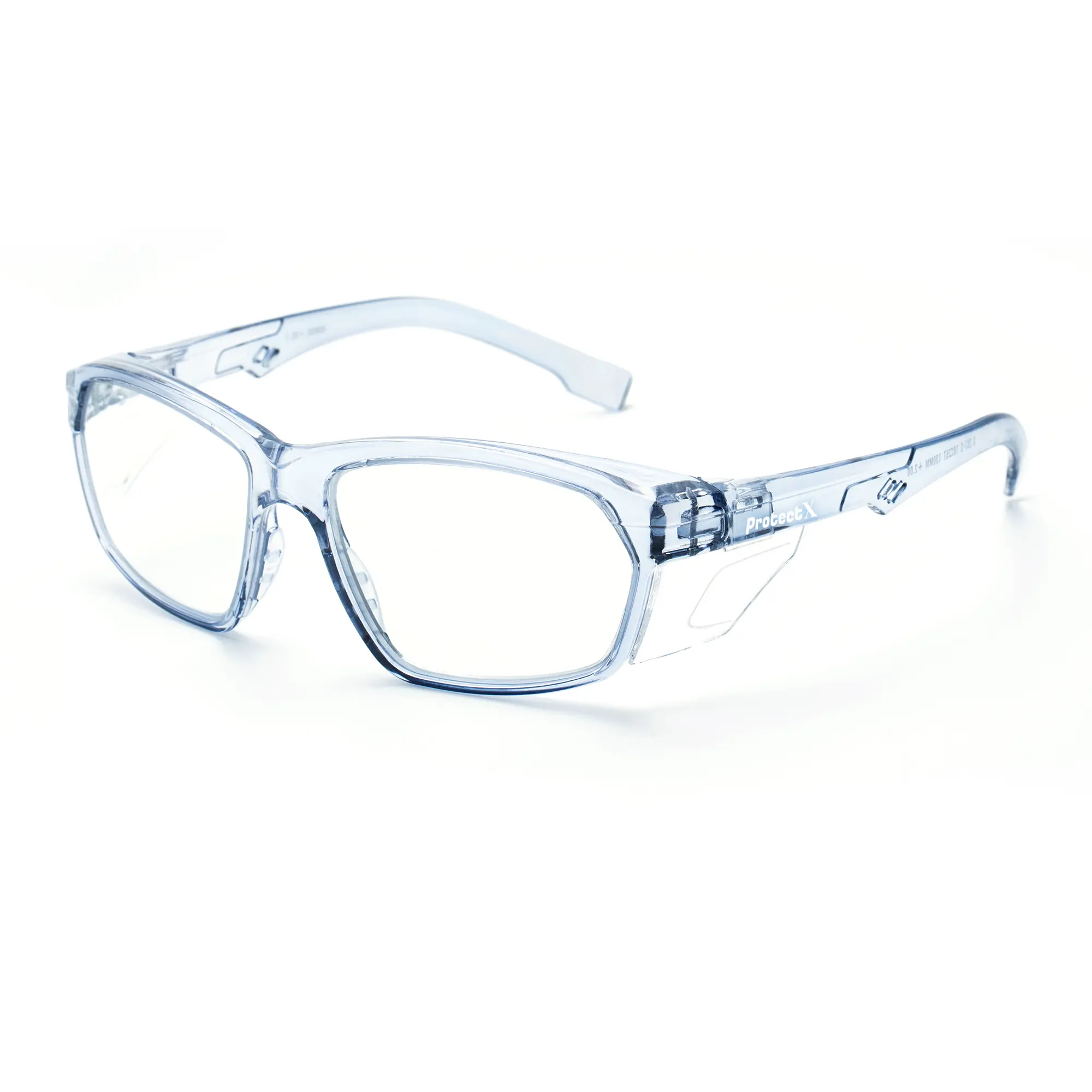 ProtectX Stylish Safety Glasses Anti-Fog & Scratch-Resistant Protective Eyewear, UV Protection Goggles, Blue Light Blocking Glasses for Men＆Women Blue