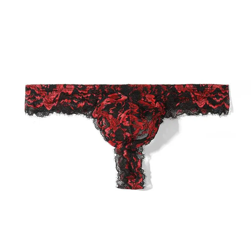 Men's popular full lace triangle briefs, low waist daily wearing design, breathable lightweight mesh fabric, stretch soft comfortable underwear, fine crafted hip shaping style, skin friendly material, casual intimate bottom wear for everyday home basic dr