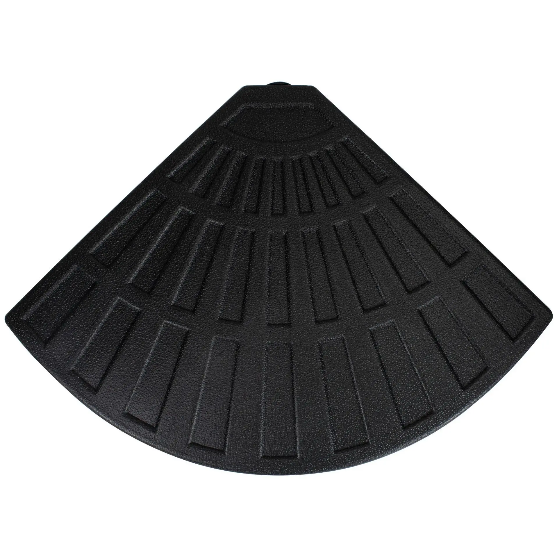Northlight Black Fan Shaped Stand for Off-Set U mbrella