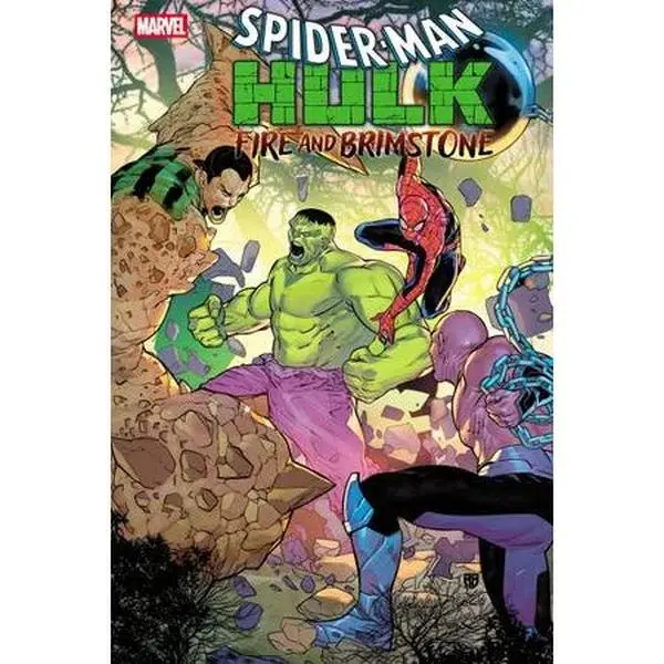 Spider-Man & Hulk: Fire and Brimstone #1 Superheroes Limited Series Comic Book, Marvel 2026