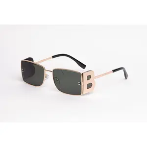 Bad Baby Shades Oversized Clear Square Frames with UV100 Tinted Lenses, Made with Solid Acetate, Fast Shipping 2-4 Days