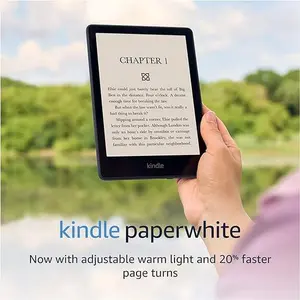Amazon Kindle Paperwhite (16 GB) – Now with a larger display, adjustable warm light, increased b...