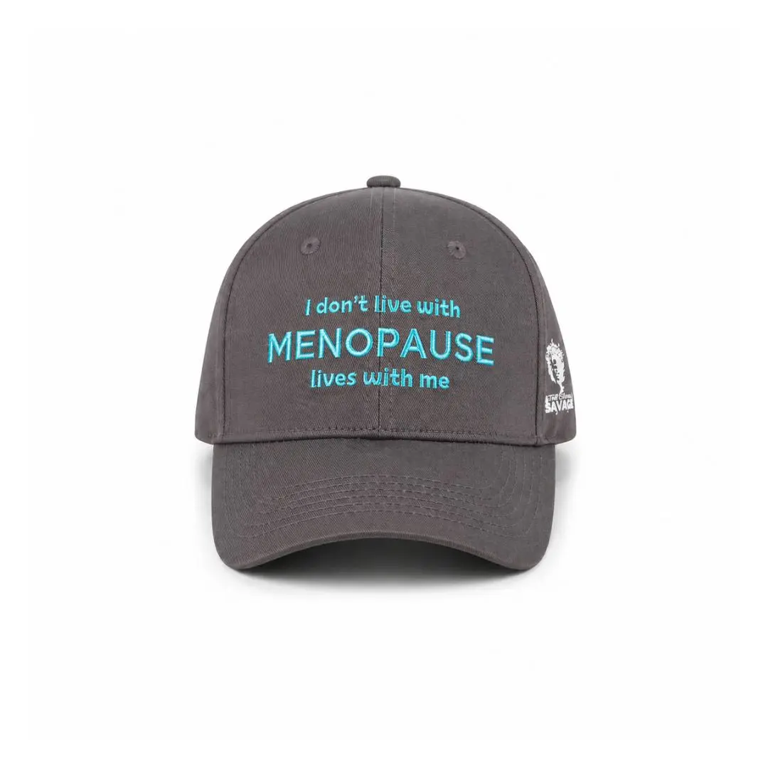 I Don't Live With Menopause Hat Gray
