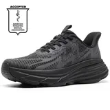 ALLSWIFIT ActiveSolid Men's Slip On Walking Shoes Hands-Free Cushion Running Tennis Non-Slip Comfortable Workout Gym Athletic Breathable Fashion Sneakers Low Cut Shoes Mesh Walking Shoes Outdoorfun