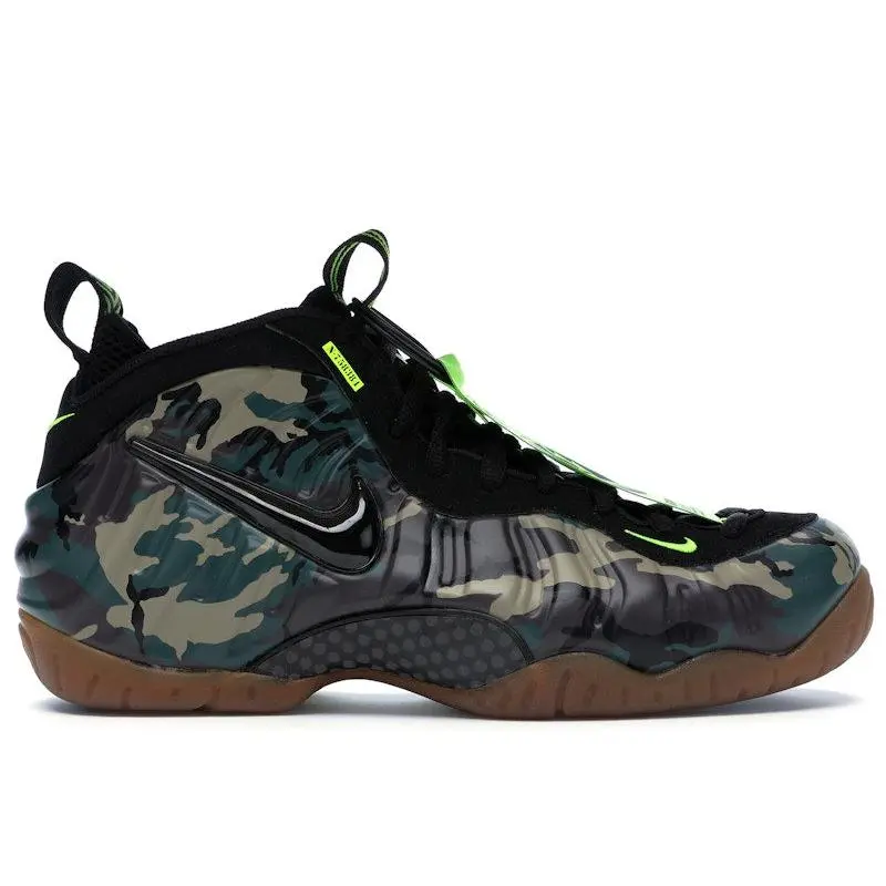 Nike Men's Air Foamposite Pro Army Camo Basketball Shoes, from StockX