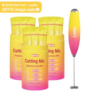 【Buy 3 Get 1 Gift Free】LeeFar Cutting Drink Mix | Strawberry Açaí Flavor | 3 Packs (90 Servings)