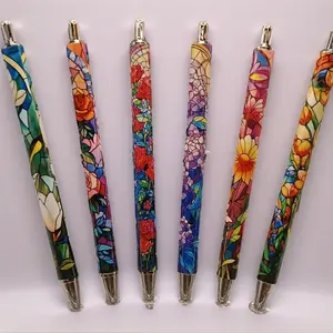 Stain Glass Pen Set
