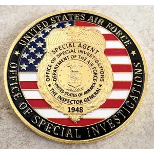 USAF AIR FORCE OSI OFFICE OF SPECIAL INVESTIGATIONS SPECIAL AGENT CHALLENGE COIN