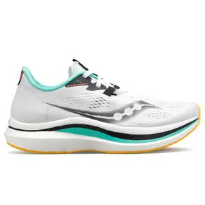 Saucony Womens Endorphin Pro 2 Running Sneakers Shoes - White