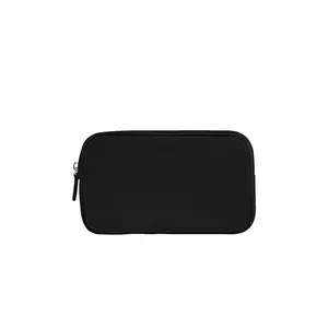 Stoney Clover Lane Double Zip Pouch in Noir