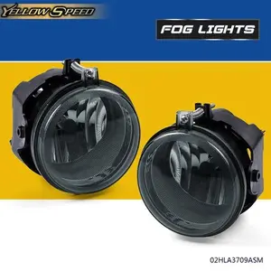 Fit For 02-2008 Dodge Ram 1500 2500 3500 /2004-2006 Dodge Fog Lights Pair+Bezel