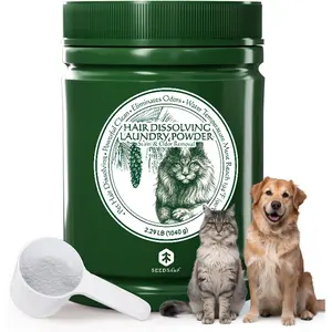 by Pet Hair Remover for Laundry - Pet Hair Dissolving Laundry Detergent, Removes 96.7% Dog & Cat Hair, Odor & Residue, HE Compatible for Front & Top Load Washers, Septic Safe