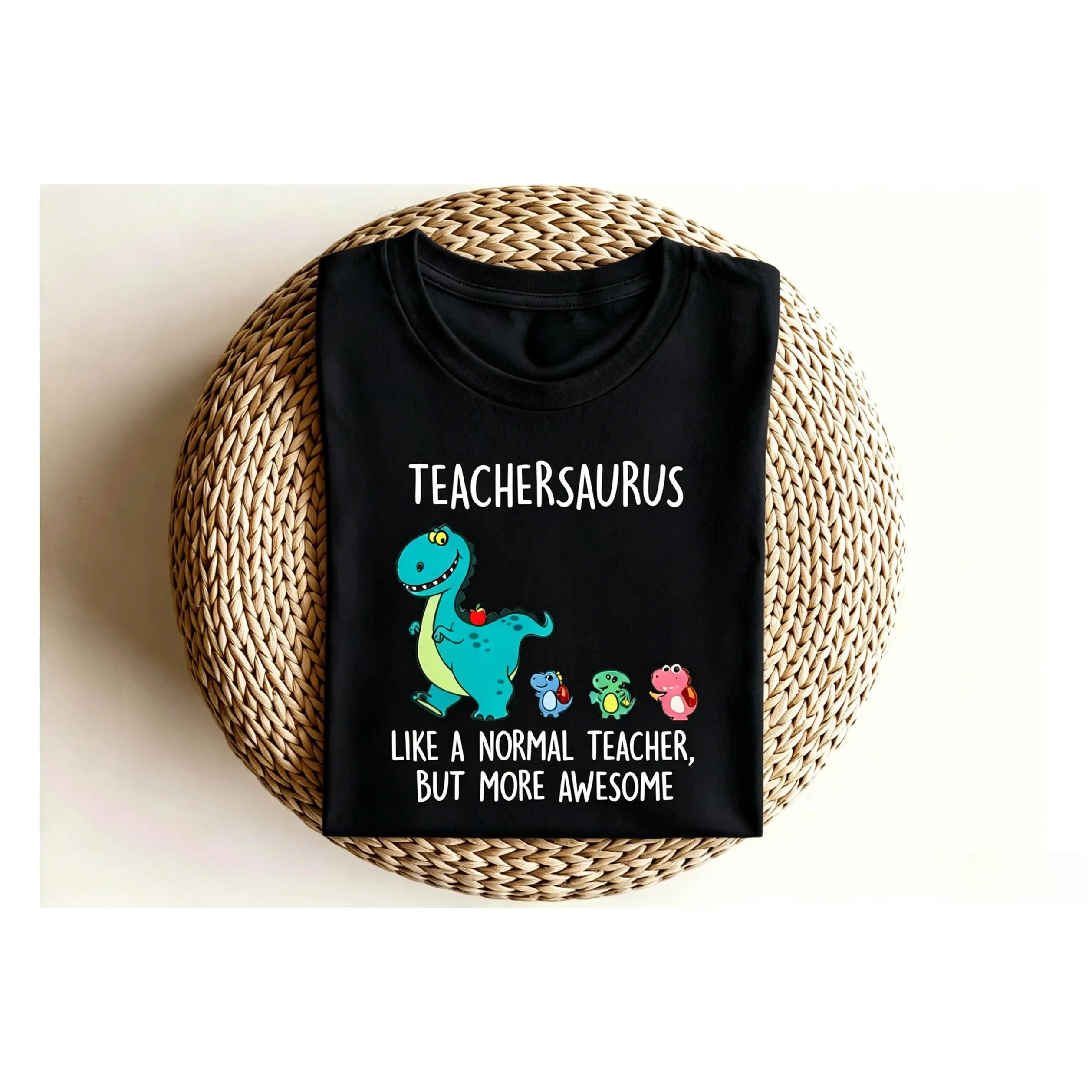 Teachersaurus Shirt, Teacher Dinosaur Shirt, First Day Of School Shirt, Back To School Shirt, T- rex Teacher Shirt, Funny Teacher Gift Shirt