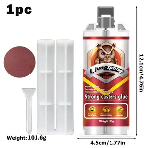 1 PC High-Strength Metal Casting Adhesive - Structural Bonding for Industrial Equipment, Valves, Pumps & Heavy Machinery - Heat & Chemical Resistant